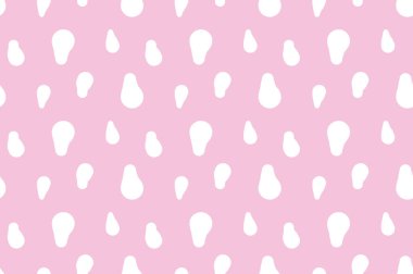 Vektör dokusu arka plan, kusursuz desen. El çizimi, pembe ve beyaz renkler.