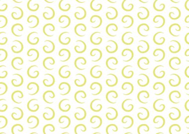Vektör dokusu arka plan, kusursuz desen. El çizimi, sarı ve beyaz renkler.