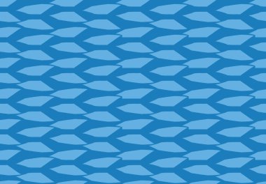 Vektör dokusu arka plan, kusursuz desen. El çizimi ve mavi renkler.