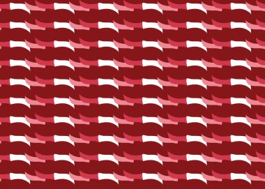 Vektör dokusu arka plan, kusursuz desen. El çizimi, kırmızı ve beyaz renkler.