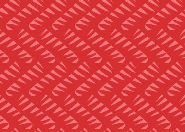 Vektör dokusu arka plan, kusursuz desen. El çizimi ve kırmızı renkler.