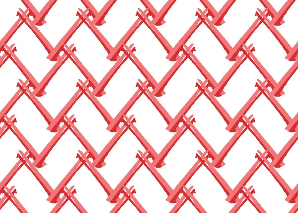 Vektör dokusu arka plan, kusursuz desen. El çizimi, kırmızı ve beyaz renkler.