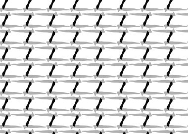 Vektör dokusu arka plan, kusursuz desen. El çizimi, gri, siyah beyaz renkler.