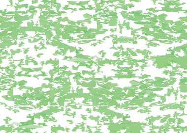 Vektör dokusu arka plan, kusursuz desen. El çizimi, yeşil ve beyaz renkler.