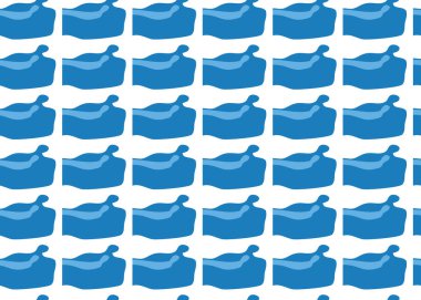 Vektör dokusu arka plan, kusursuz desen. El çizimi, mavi ve beyaz renkler.