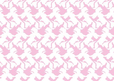 Vektör dokusu arka plan, kusursuz desen. El çizimi, pembe ve beyaz renkler.