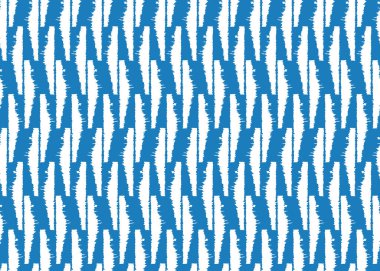 Vektör dokusu arka plan, kusursuz desen. El çizimi, mavi ve beyaz renkler.