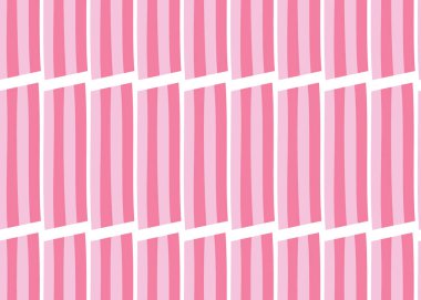 Vektör dokusu arka plan, kusursuz desen. El çizimi, pembe ve beyaz renkler.
