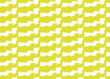 Vektör dokusu arka plan, kusursuz desen. El çizimi, sarı ve beyaz renkler.