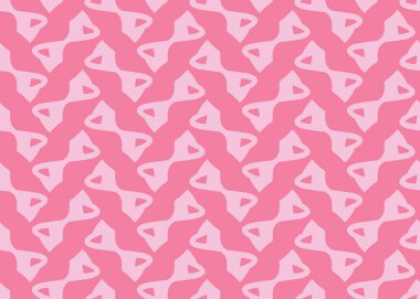 Vektör dokusu arka plan, kusursuz desen. El çizimi ve pembe renkler.