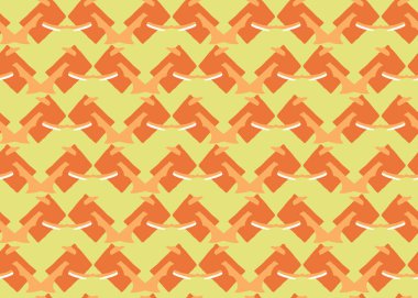 Vektör dokusu arka plan, kusursuz desen. El çizimi, sarı, turuncu ve beyaz renkler.