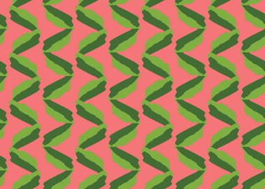 Vektör dokusu arka plan, kusursuz desen. El çizimi, kırmızı ve yeşil renkler.