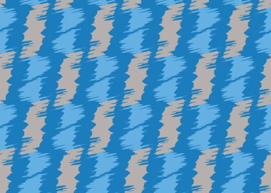 Vektör dokusu arka plan, kusursuz desen. El çizimi, mavi ve gri renkler.