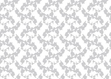 Vektör dokusu arka plan, kusursuz desen. El çizimi, gri ve beyaz renkler.