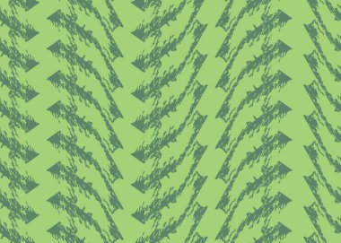 Vektör dokusu arka plan, kusursuz desen. El çizimi ve yeşil renkler.