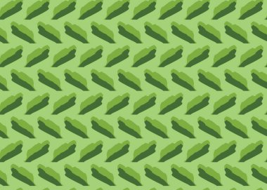 Vektör dokusu arka plan, kusursuz desen. El çizimi ve yeşil renkler.