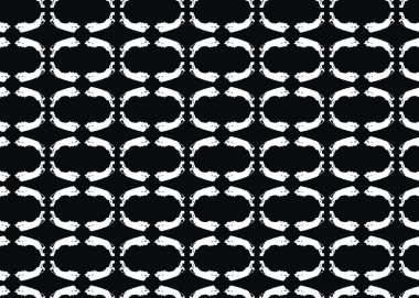 Vektör dokusu arka plan, kusursuz desen. El çizimi, siyah beyaz renkler.