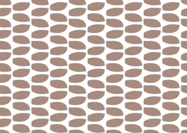 Vektör dokusu arka plan, kusursuz desen. El çizimi, kahverengi ve beyaz renkler.