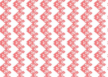 Vektör dokusu arka plan, kusursuz desen. El çizimi, kırmızı ve beyaz renkler.