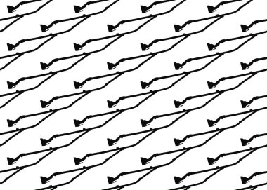 Vektör dokusu arka plan, kusursuz desen. El çizimi, siyah beyaz renkler.