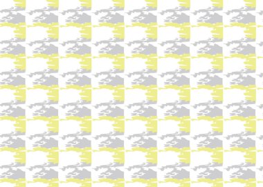 Vektör dokusu arka plan, kusursuz desen. El çizimi, gri, sarı ve beyaz renkler.