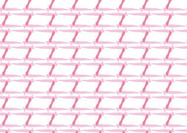 Vektör dokusu arka plan, kusursuz desen. El çizimi, pembe ve beyaz renkler.