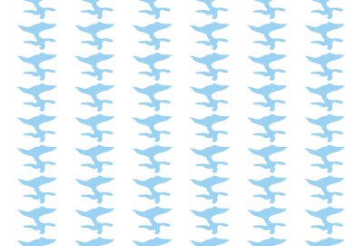 Vektör dokusu arka plan, kusursuz desen. El çizimi, mavi ve beyaz renkler.