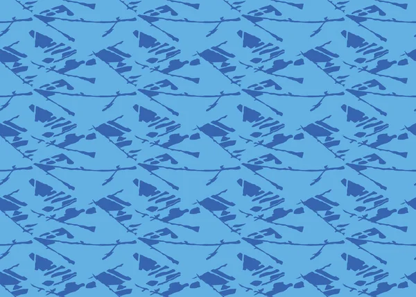 Vektor Textur Hintergrund Nahtloses Muster Handgezeichnete Und Blaue Farben — Stockvektor