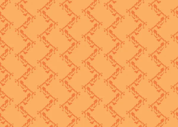 Fondo Textura Vectorial Patrón Sin Costuras Colores Dibujados Mano Naranja — Vector de stock