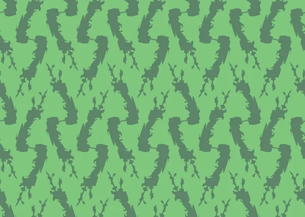Vektor Textur Hintergrund Nahtloses Muster Handgezeichnete Und Grüne Farben — Stockvektor