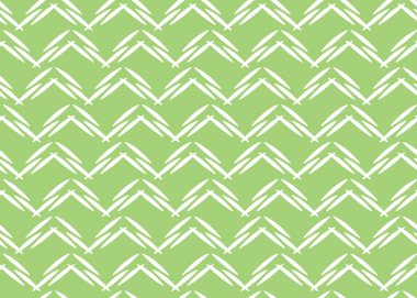 Vektör dokusu arka plan, kusursuz desen. El çizimi, yeşil ve beyaz renkler.