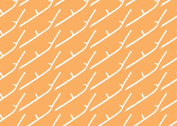 Векторна Текстура Фону Безшовний Візерунок Мальовані Рукою Помаранчеві Білі Кольори — стоковий вектор