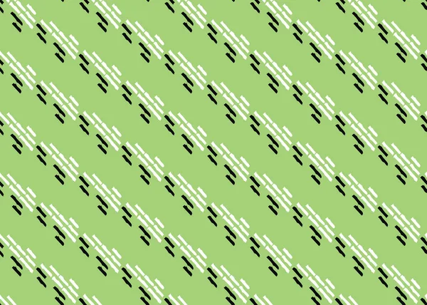 Vektor Textur Hintergrund Nahtloses Muster Handgezeichnet Grün Schwarz Und Weiß — Stockvektor