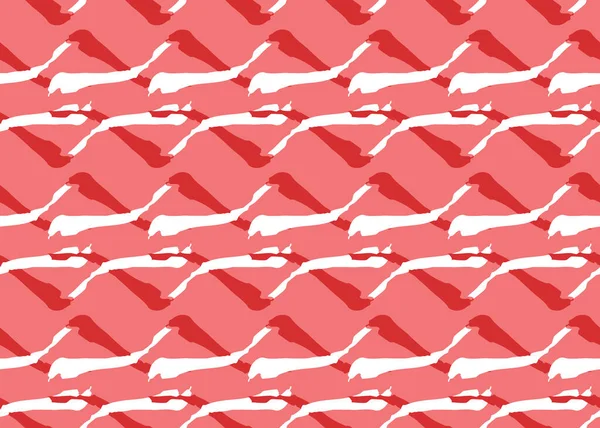 Vektör dokusu arka plan, kusursuz desen. El çizimi, kırmızı ve beyaz renkler.