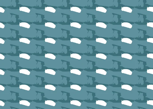 Διάνυσμα Φόντο Υφή Αδιάλειπτη Μοτίβο Χειροποίητα Μπλε Και Λευκά Χρώματα — Διανυσματικό Αρχείο