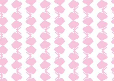 Vektör dokusu arka plan, kusursuz desen. El çizimi, pembe ve beyaz renkler.