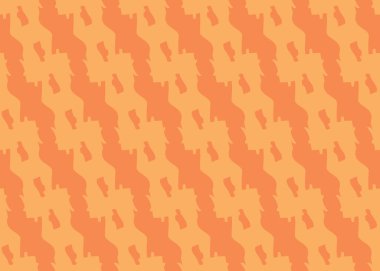 Vektör dokusu arka plan, kusursuz desen. El çizimi ve turuncu renkler.