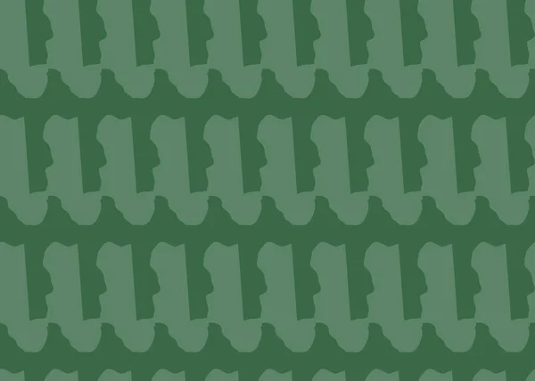 Διάνυσμα Φόντο Υφή Αδιάλειπτη Μοτίβο Χειροποίητα Και Πράσινα Χρώματα — Διανυσματικό Αρχείο