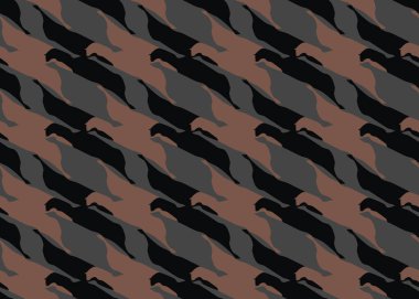 Vector texture background, seamless pattern. Hand drawn, grey, brown and black colors.