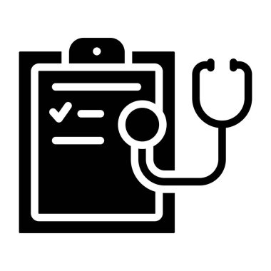 Düzenlenebilir tıbbi rapor simgesi