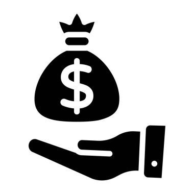 El bağışı para, bağış simgesi