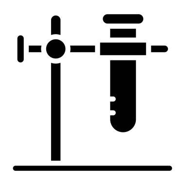 Kimyasal deneyin kabartma tasarımı, cevap ver simgesi