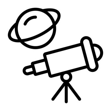 Moda tarzında uzay astrolojisi ikonu çalışması