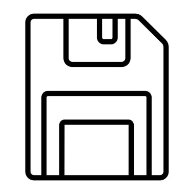 Disketin moda tasarım simgesi 