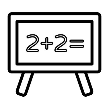 Matematik sınıfının eşsiz bir tasarım simgesi 