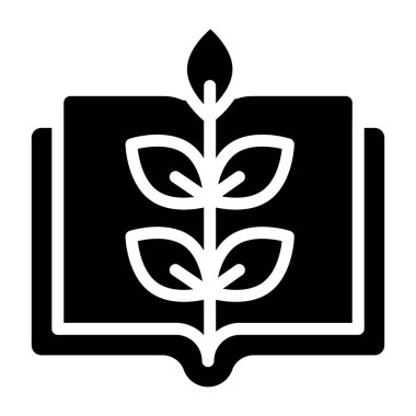 Eko kitap simgesi modada, premium indirme 