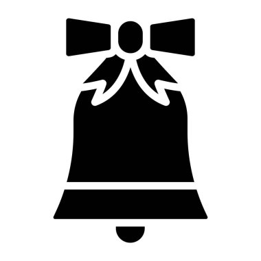 Dekoratif çan simgesinin sağlam bir tasarımı