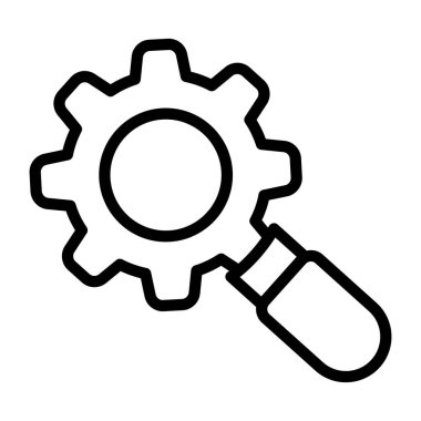     Arama optimizasyonunun simgesi, doğrusal tasarım