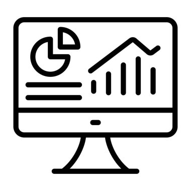         Çevrimiçi veri analizlerinin vektör tasarımı 