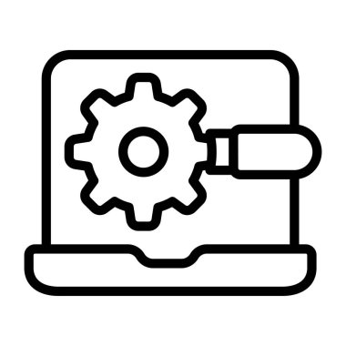 Tasarım taslağı, arama motoru optimizasyonunun simgesi